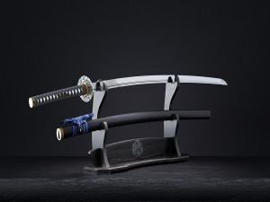 katana japanese sword 3D Model