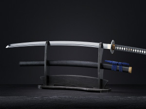 katana japanese sword 3D Model