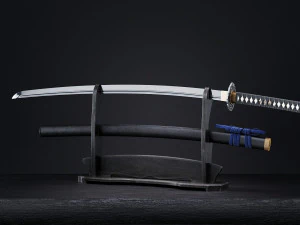 katana japanese sword 3D Model