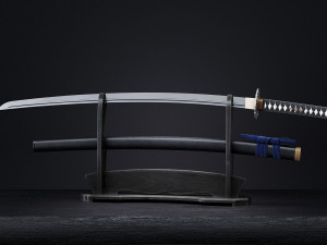 katana japanese sword 3D Model