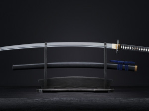 katana japanese sword 3D Model