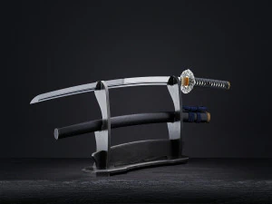 katana japanese sword 3D Model
