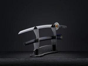 katana japanese sword 3D Model