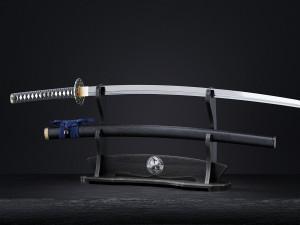katana japanese sword 3D Model