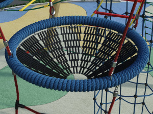 children rope playground Modelo 3D