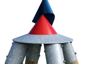 children rope playground Modelo 3D