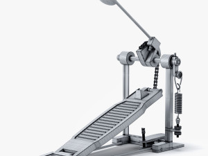 kick drum pedal Modelo 3D