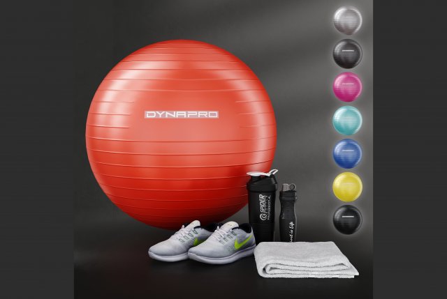 fitness set Modèle 3D .c4d .max .obj .3ds .fbx .stl .blend 