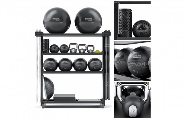fitness set technogym skilltools kit 3D Модель .c4d .max .obj .3ds .fbx .stl .blend 