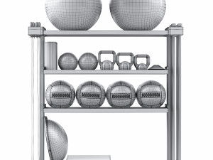 fitness set technogym skilltools kit 3D Модель