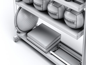 fitness set technogym skilltools kit 3D Модель
