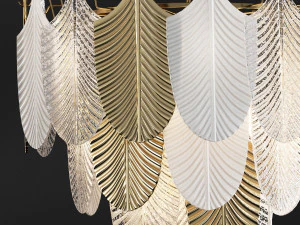 abelia chandelier loft-concept 3D Model