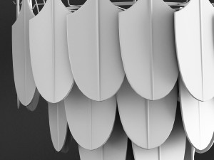 abelia chandelier loft-concept Modelo 3D