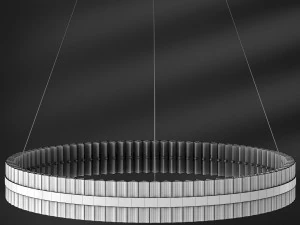 chandelier belted ring loft-concept 3D Model