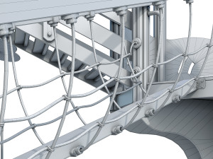 large children playground complex 3D 모델