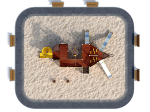 children playground sea schooner Model 3D