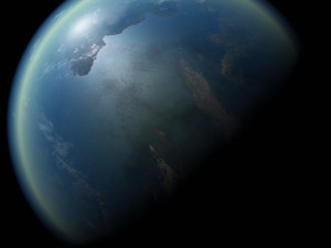 planet model 3D-Modell