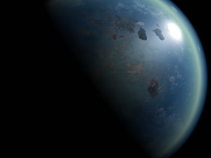 planet model 3D-Modell