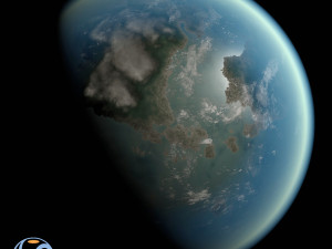 planet model 3D-Modell