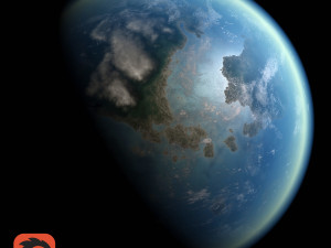 planet model 3D-Modell