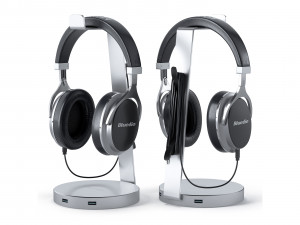 bluedio headphones on the stand satechi pbr version 3D मॉडल