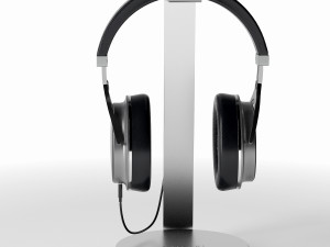 bluedio headphones on the stand satechi pbr version Model 3D