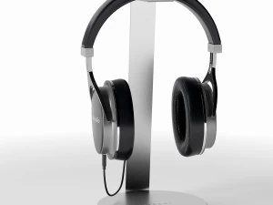 bluedio headphones on the stand satechi pbr version 3D Model