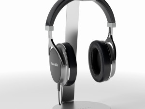 bluedio headphones on the stand satechi pbr version Model 3D
