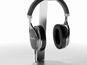 bluedio headphones on the stand satechi pbr version 3D Model