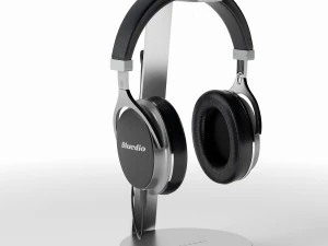 bluedio headphones on the stand satechi pbr version 3D Model