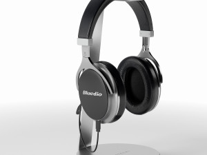 bluedio headphones on the stand satechi pbr version Model 3D