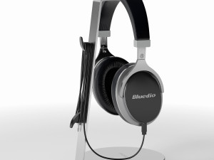 bluedio headphones on the stand satechi pbr version Model 3D