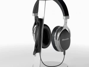 bluedio headphones on the stand satechi pbr version 3D Model
