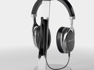 bluedio headphones on the stand satechi pbr version Model 3D