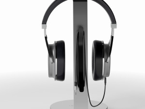 bluedio headphones on the stand satechi pbr version Model 3D