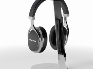 bluedio headphones on the stand satechi pbr version Model 3D