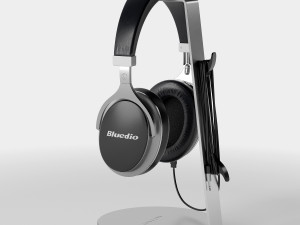 bluedio headphones on the stand satechi pbr version Model 3D