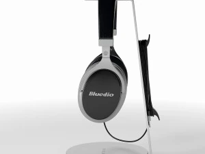 bluedio headphones on the stand satechi pbr version 3D Model