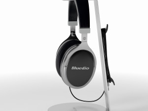 bluedio headphones on the stand satechi pbr version Model 3D