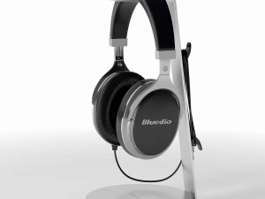 bluedio headphones on the stand satechi pbr version 3D Model
