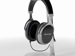 bluedio headphones on the stand satechi pbr version 3D Model