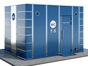 public toilet 3D Model