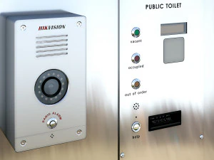 public toilet 3D Model
