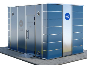 public toilet 3D Модель