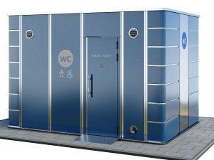 public toilet 3D Модель