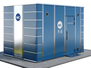 public toilet 3D Model