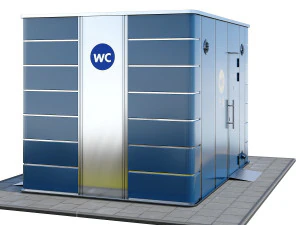 public toilet 3D Model