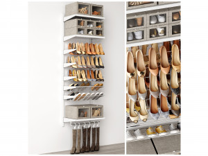 shoe rack Modelo 3D