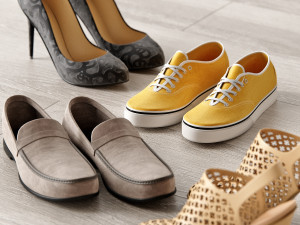 shoe rack Modelo 3D