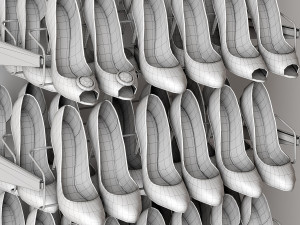 shoe rack Modelo 3D